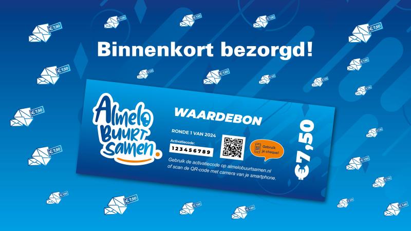 Illustratie bij nieuwbericht Waardebonnen binnenkort bezorgd!