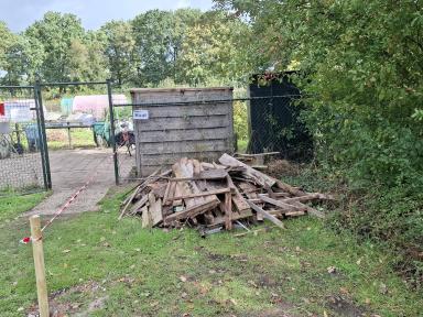 Foto 9 van 9 bij het verslag van Opschonen Volkstuincomplexen